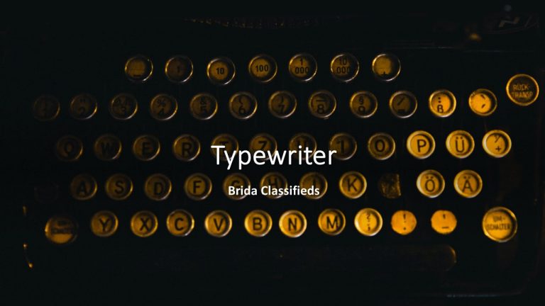 Vintage 1920 Corona 3 Folding Manual Typewriter with Case