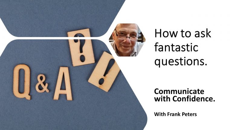Video: How to ask Fantastic Questions.
