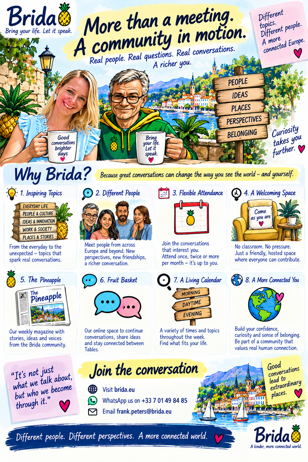 Brida — More Than a Meeting
